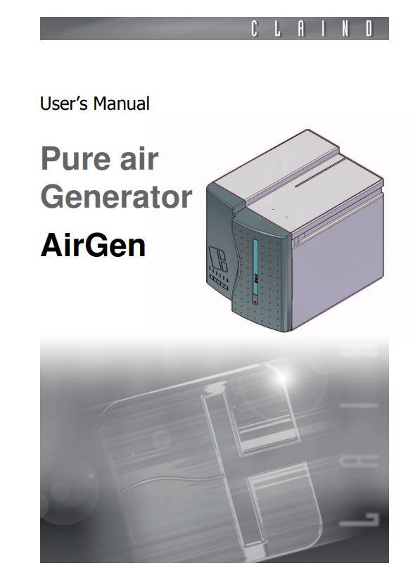 Airgen Manual Cover