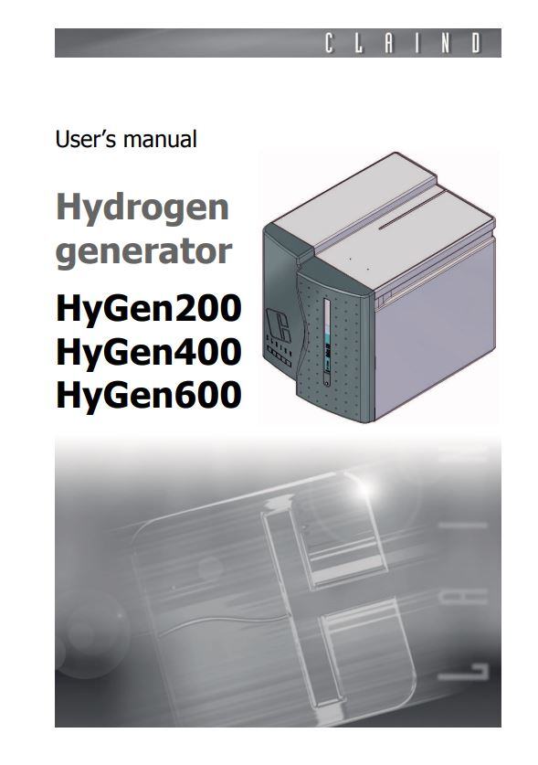 H Series manual cover