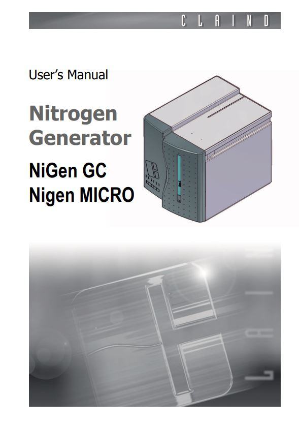 NiGen GC Manual Cover