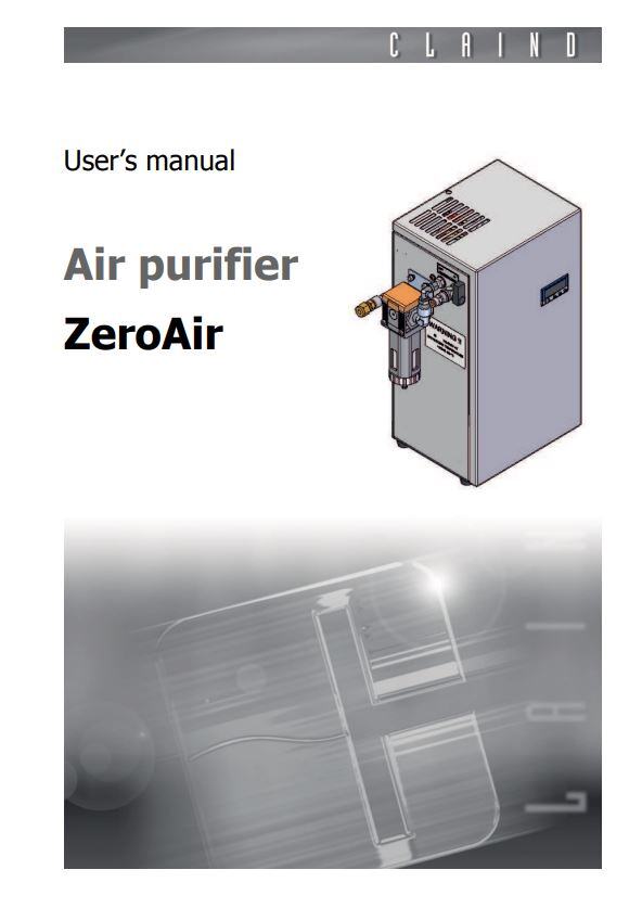 ZeroAir manual cover